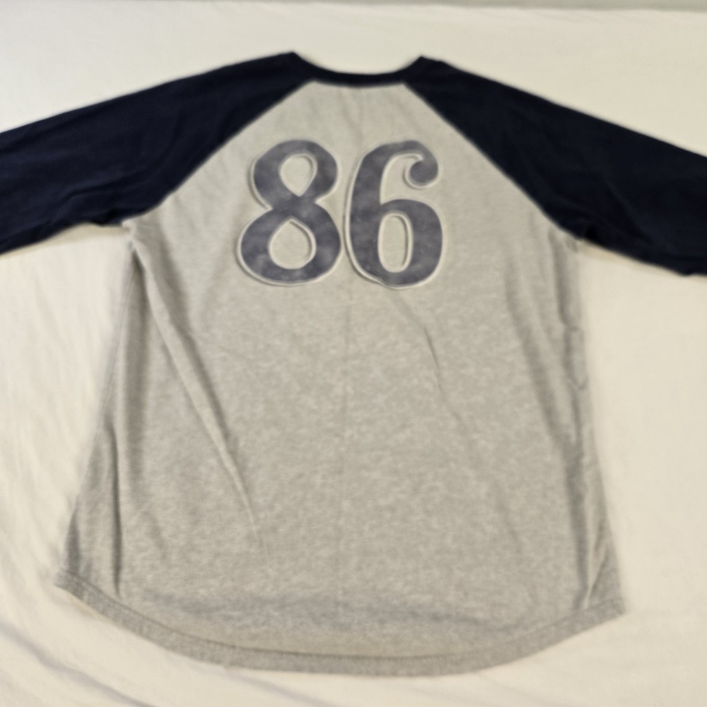 Widespread Panic Raglan Baseball T-shirt 1986 Athens, GA Moon Stars Size Large - Picture 7 of 10
